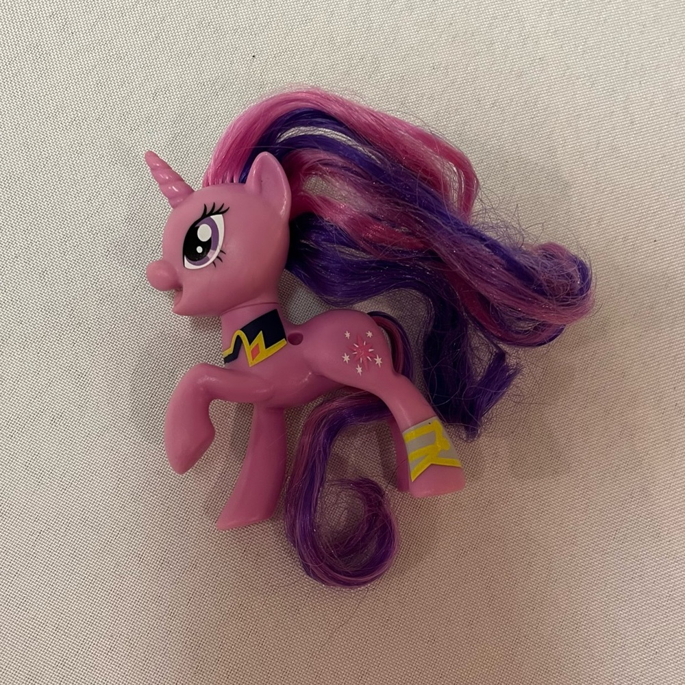 My Little Pony Vintage - Twilight - Purple and Pink - Brush able Hair - Sale $13